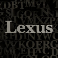 A Lexus sign